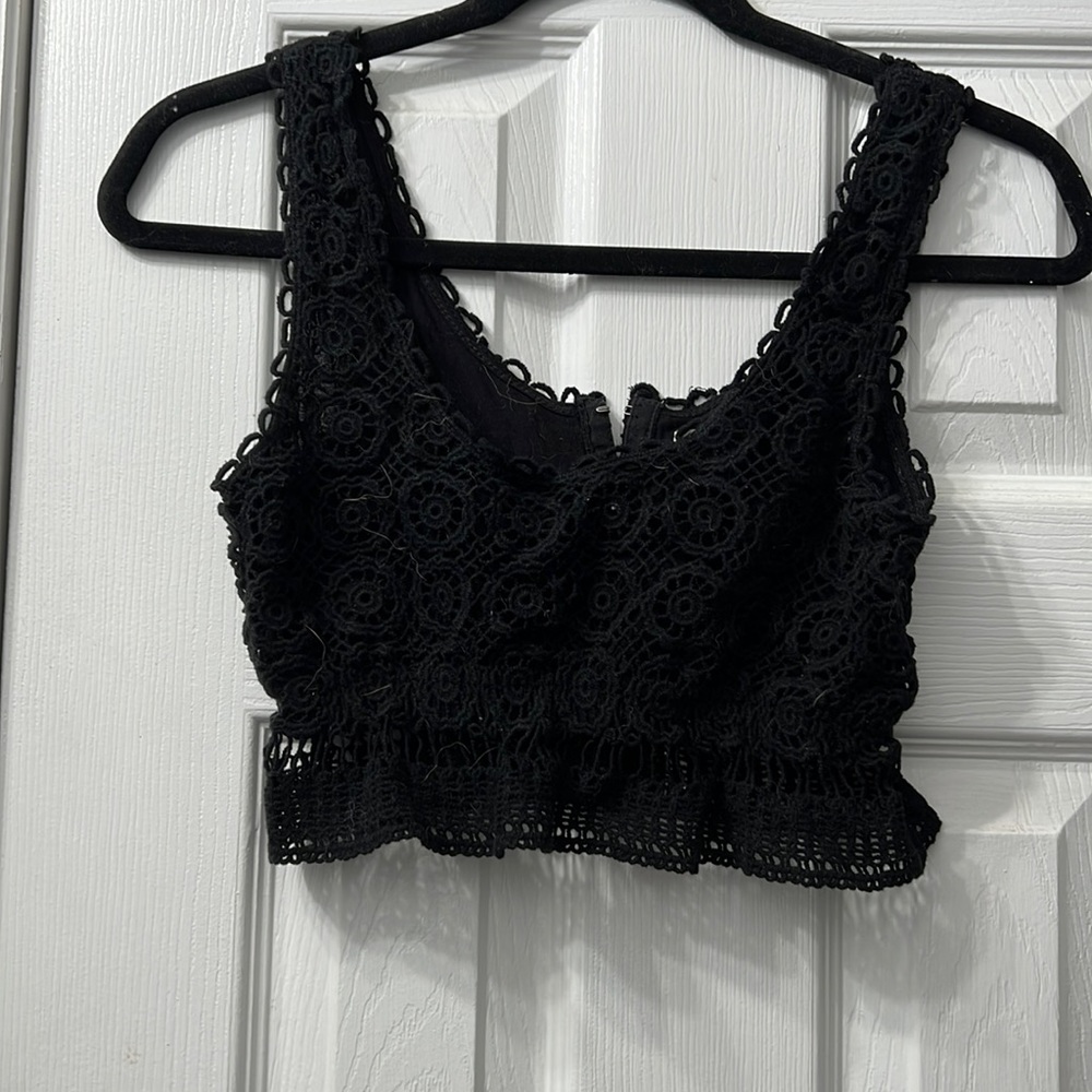 Crochet crop top